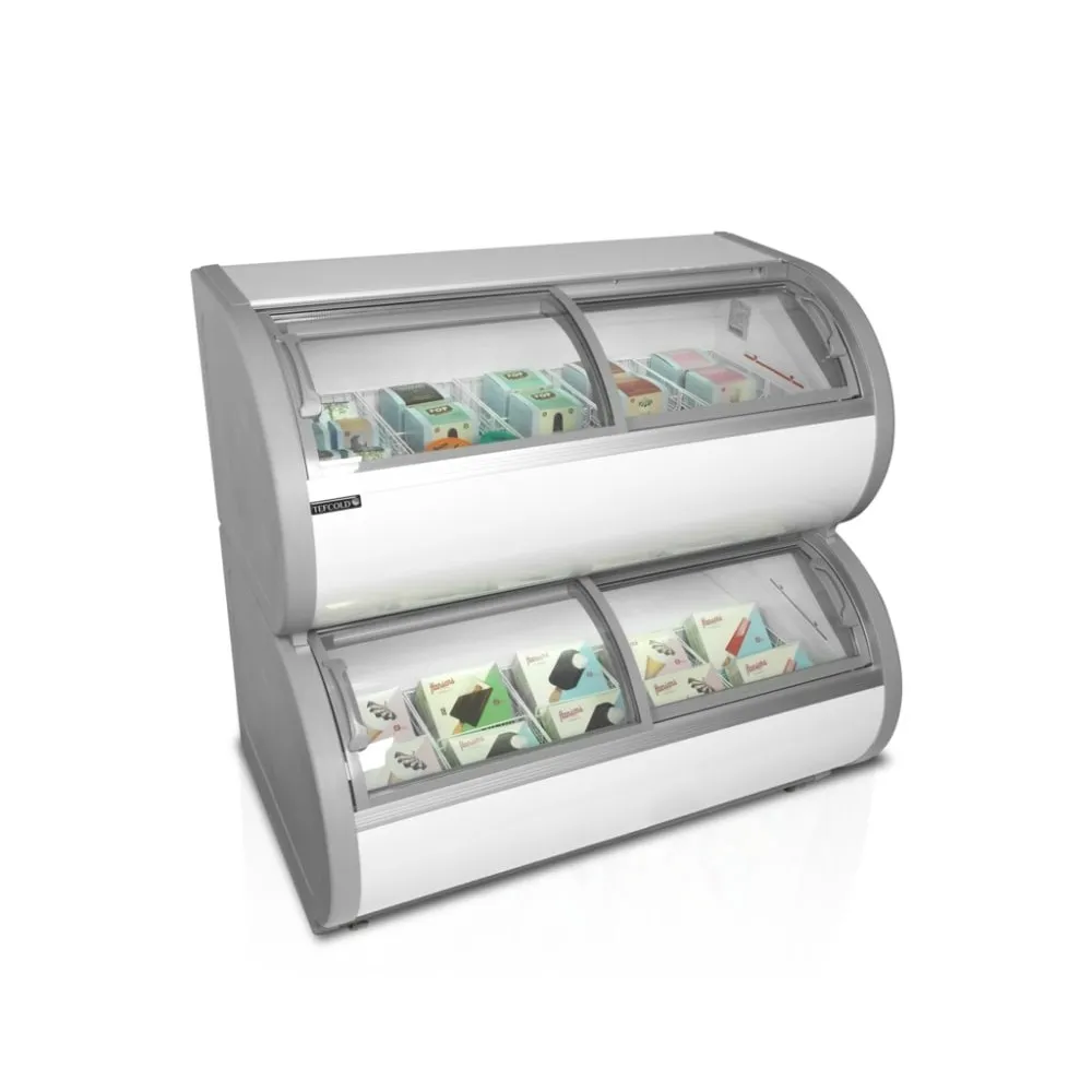 Congélateur display à deux niveaux 408 litres