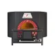 Wood and gas pizza oven ROTATING140