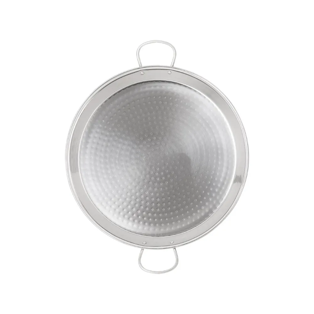 Poêle à paella en acier inoxydable Vaello REF03
