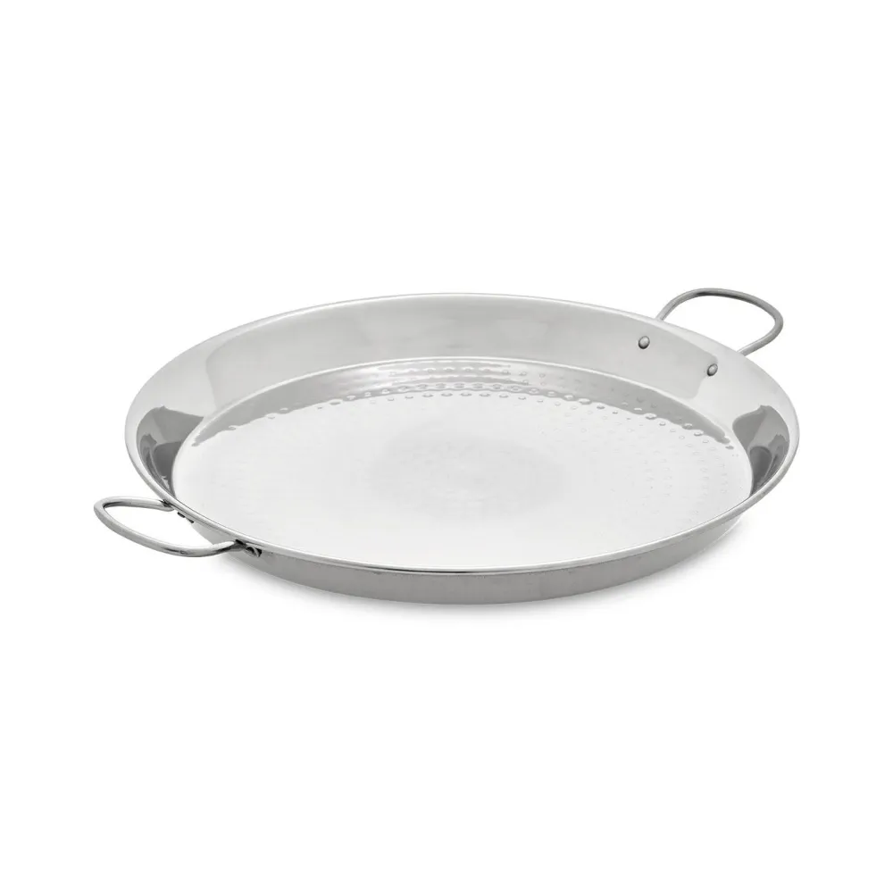Poêle à paella en acier inoxydable Vaello REF03