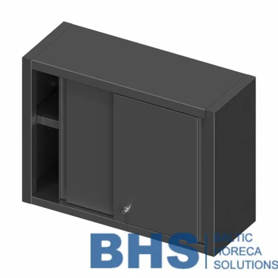 Sienas skapji ar bīdāmām durvīm