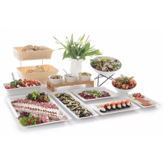 Vaisselle de service du petit-déjeuner pour hôtels et hébergements