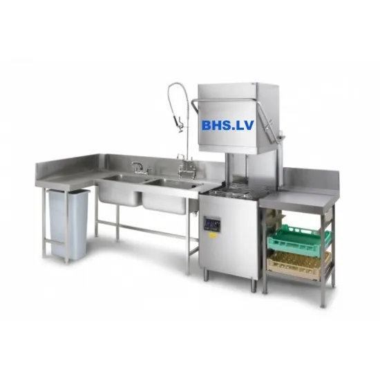 Meubles en acier inoxydable pour zones de lavage