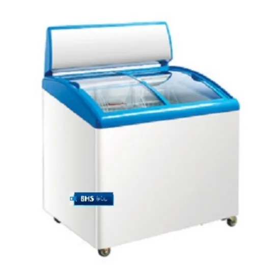 Coffre vitrine de congélation