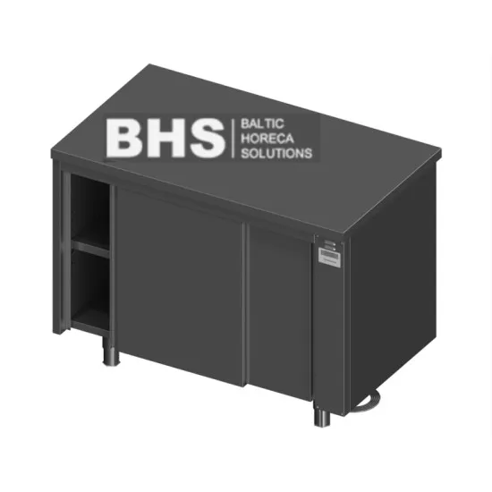 table avec plaque de chauffage 600