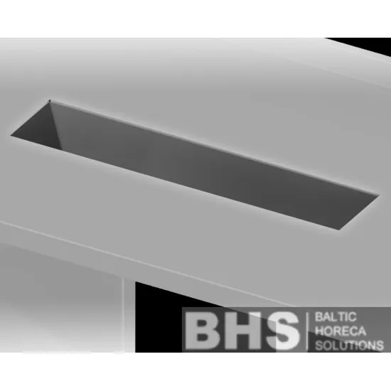 Ice basin for bottles