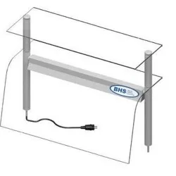 Siltuma aizsargstikls AP 790 mm