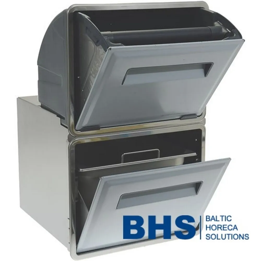 Boite pour le café usager double