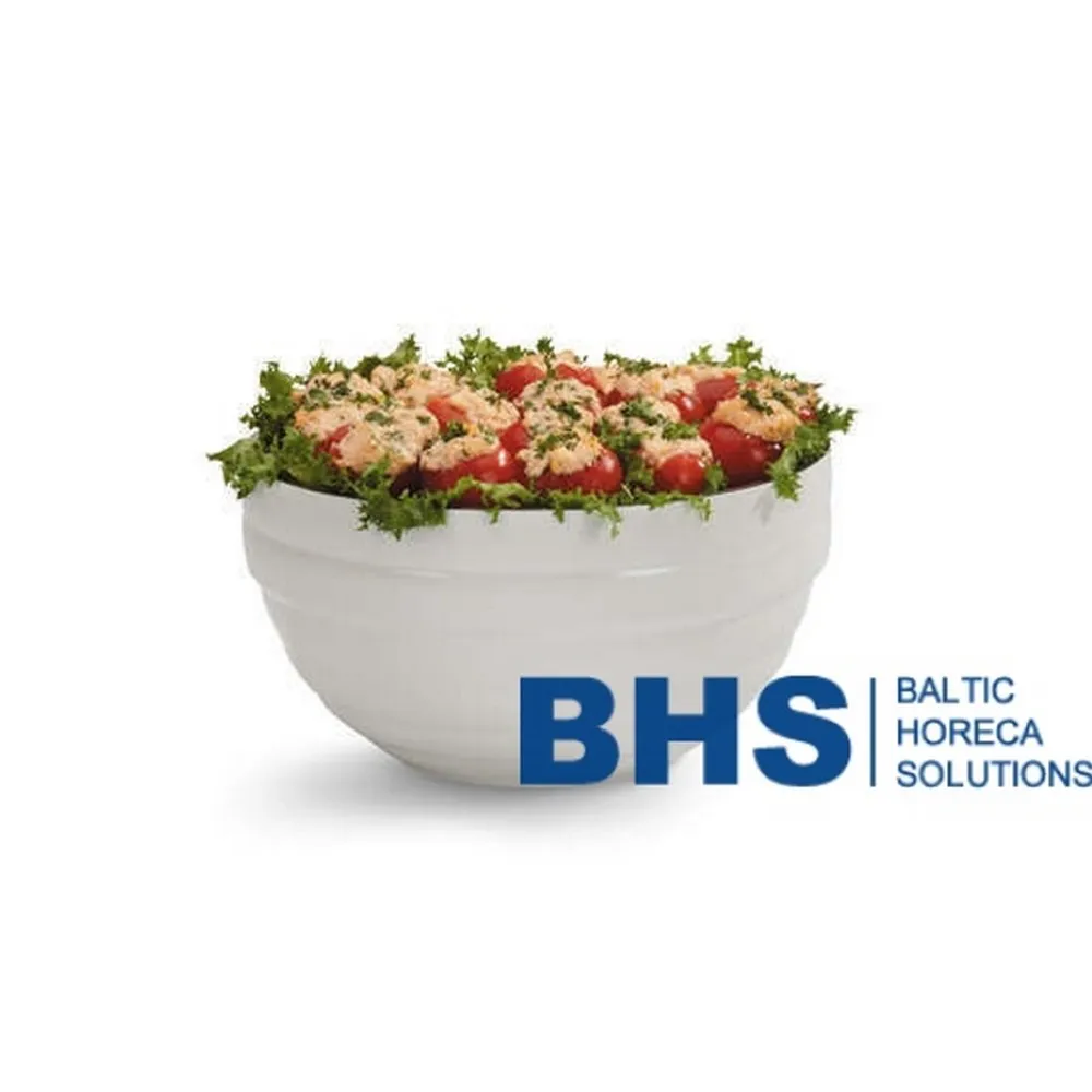 Serving bowl round 9600 ml SS