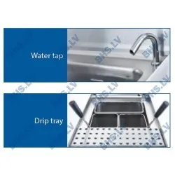 Cuiseur à pâtes à gaz 25 litres