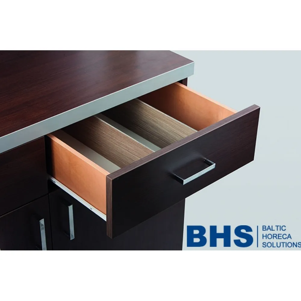 MODULE NEUTRE AVEC ÉTAGÈRES SUPÉRIEURES, PORTES ET TIROIRS ATHENA SAL 2 AL