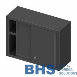 Sienas skapis ar bīdāmām durvīm 800-3