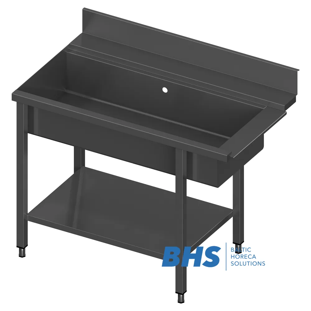 Table à lave-vaisselle avec grand évier 1200