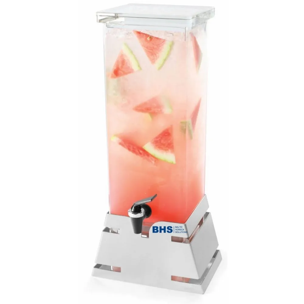 Distributeur de boissons 7,5 L avec plateau en métal