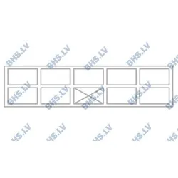 Compteur de refroidissement P414 2130 mm