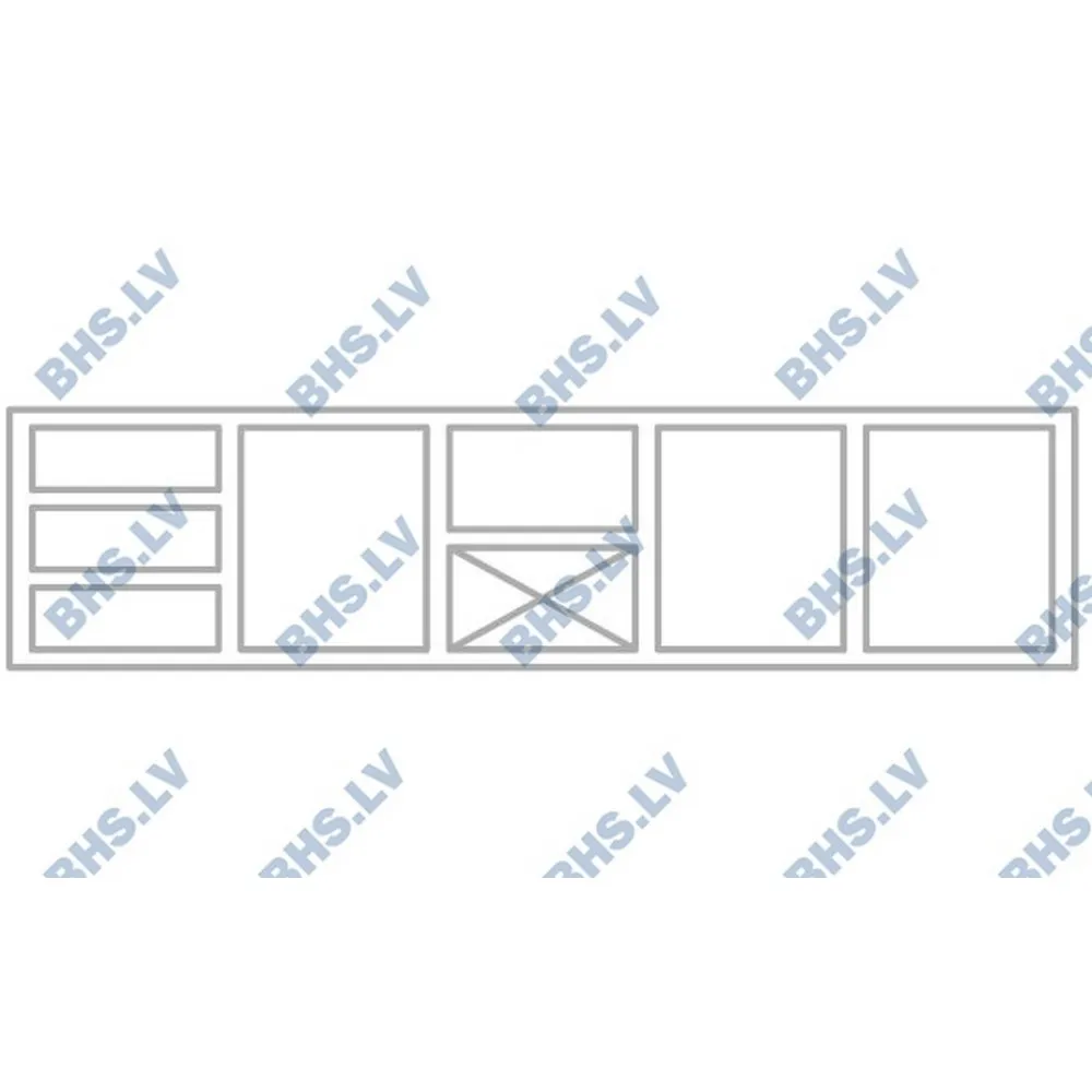 Compteur de refroidissement P444 2130 mm