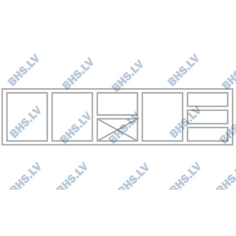 Compteur de refroidissement P444 2130 mm