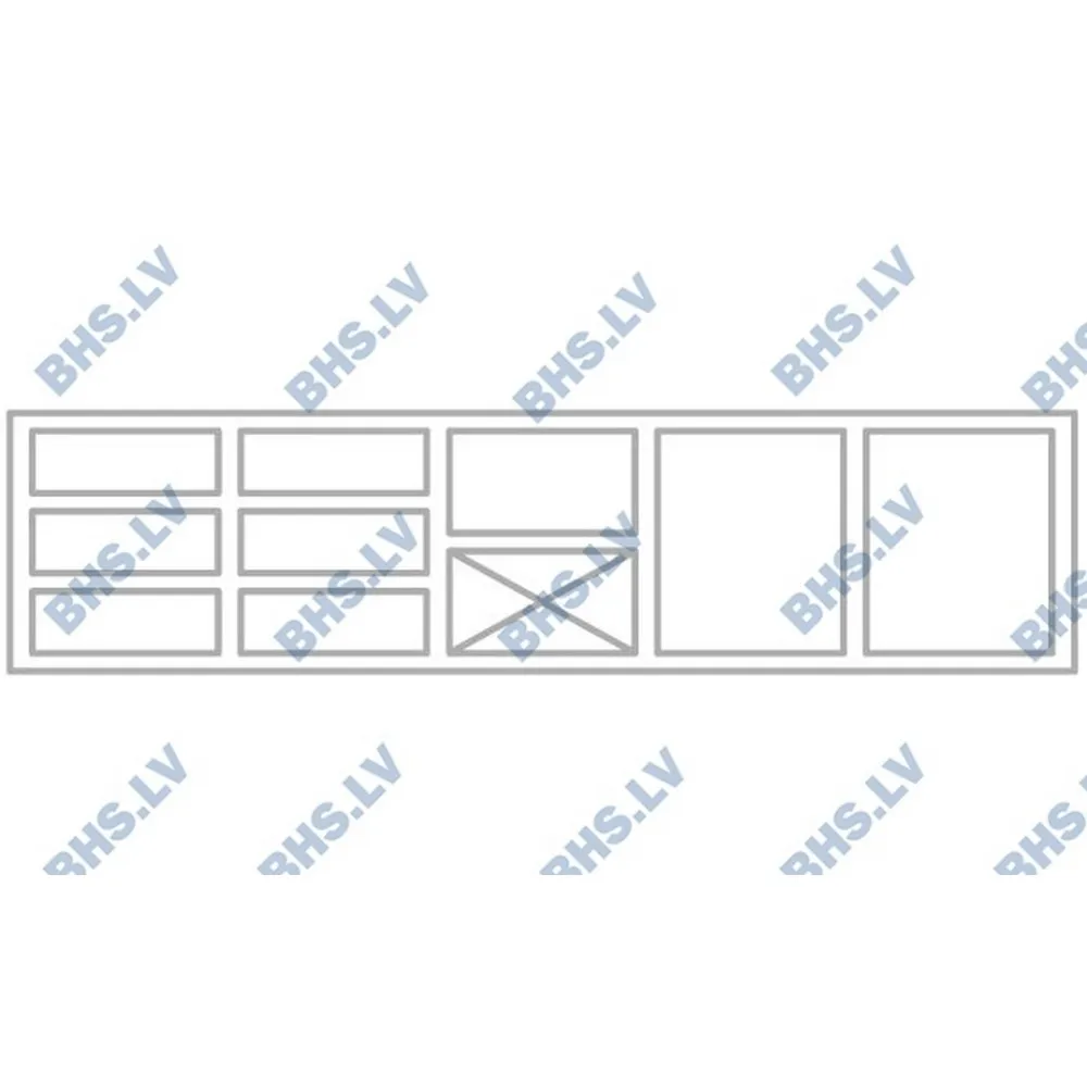 Compteur de refroidissement P446 2130 mm