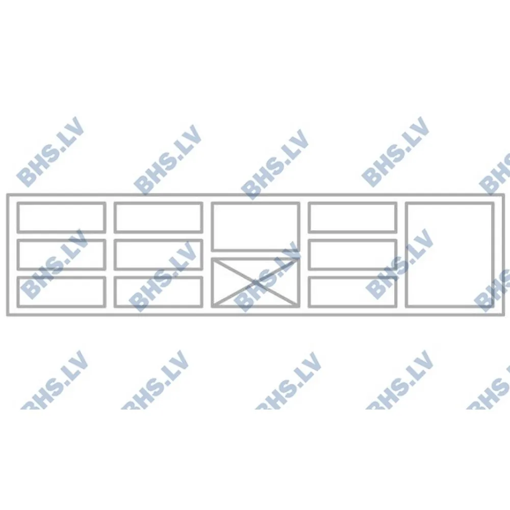 Compteur de refroidissement P448 2130 mm