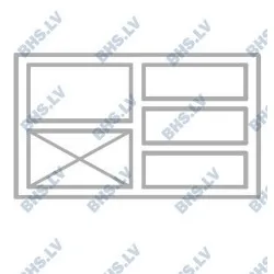 Comptoir de congélation avec mécanisme de levage M121 1140 mm
