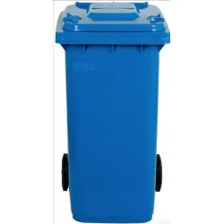 Atkritumu tvertne zila