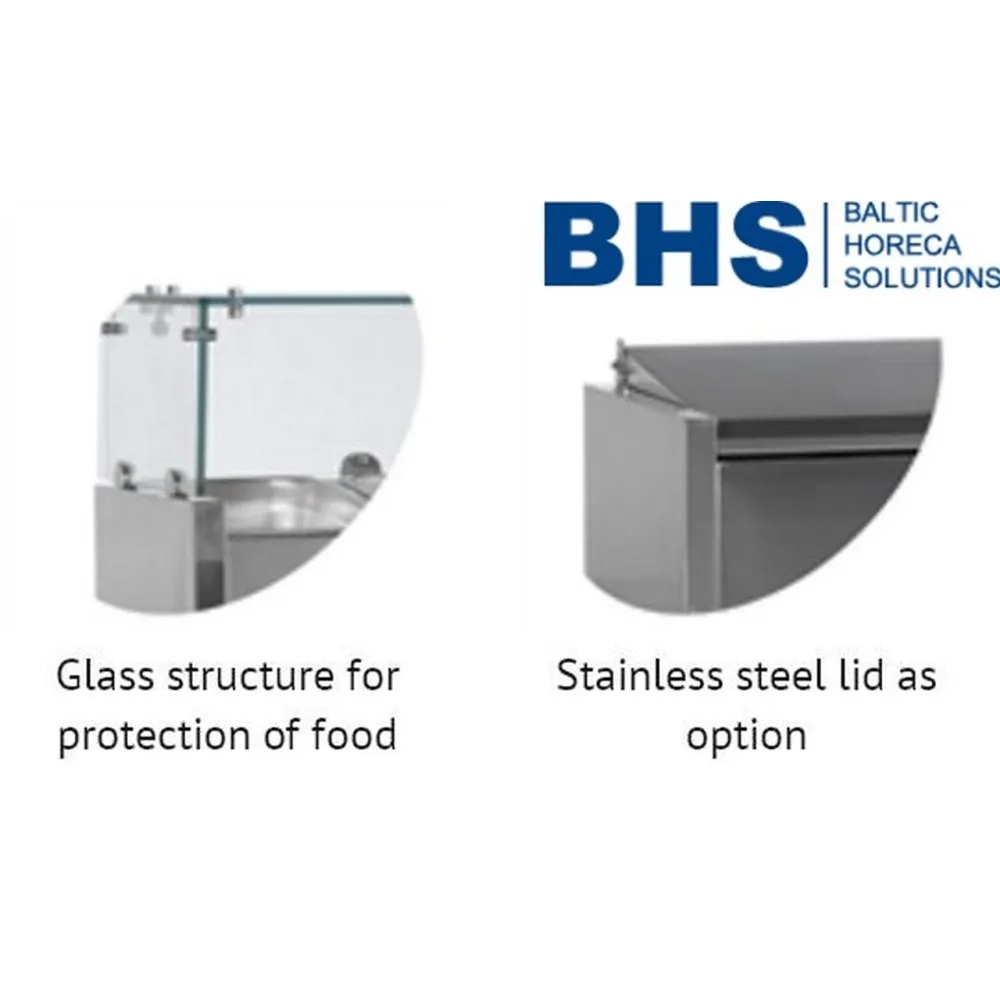 Vitrine réfrigérée 8 GN1/4