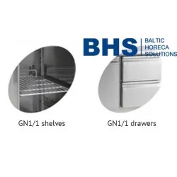 Table frigorifique avec tiroirs SA 900 mm