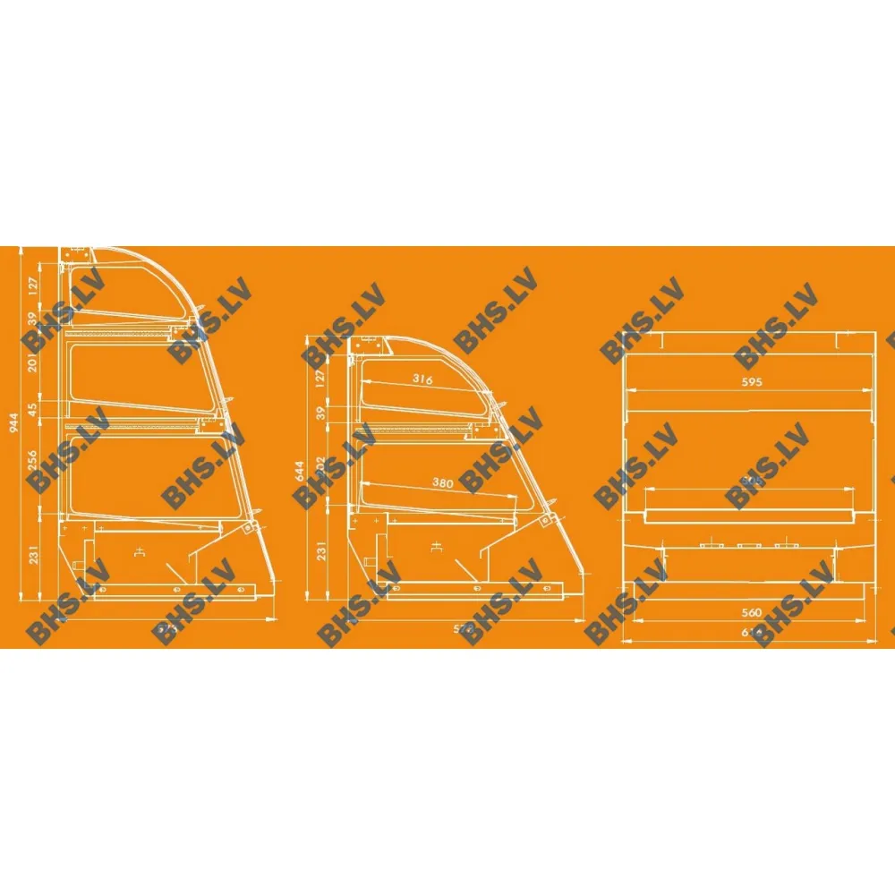 Vitrine chauffante KENTUCKY HOT 1S libre service High