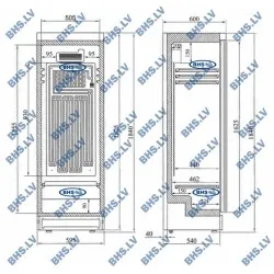 Refrigerator 345 liters