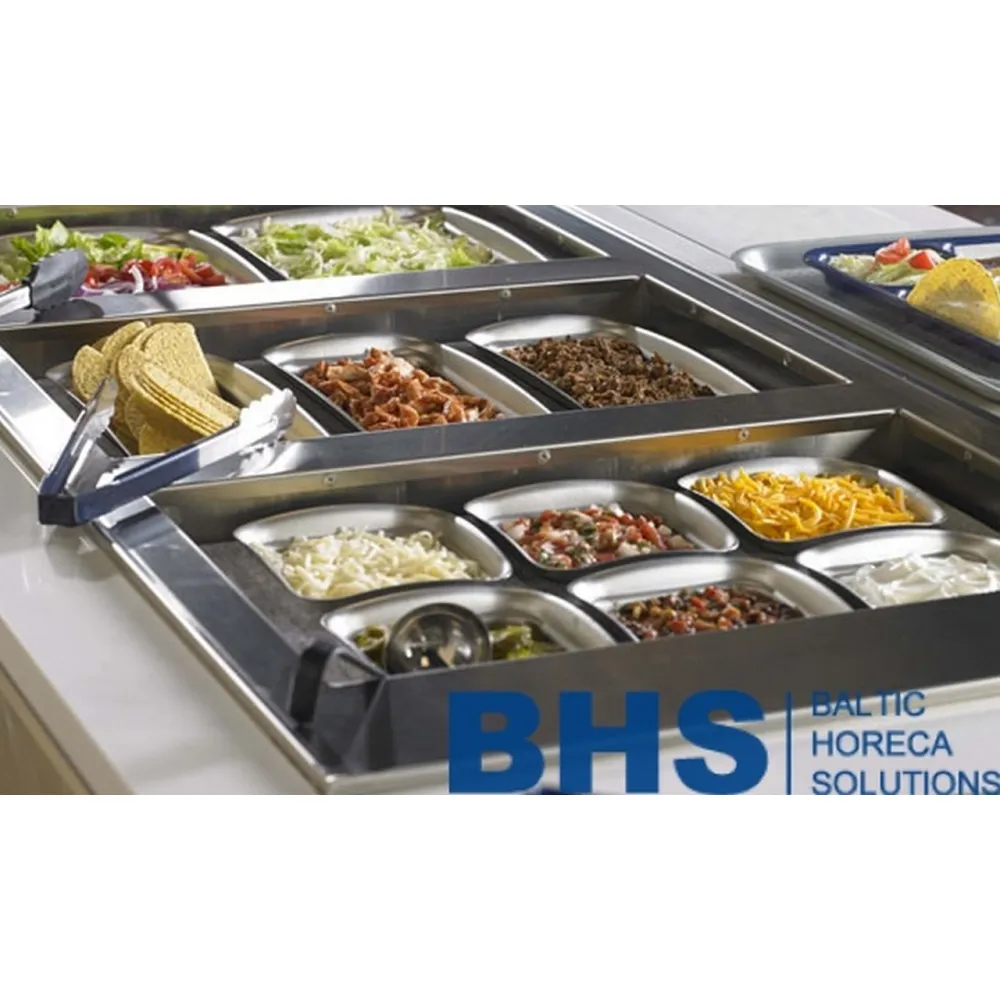 Dekoratīvais apdares panelis 2xGN1/2 traukiem