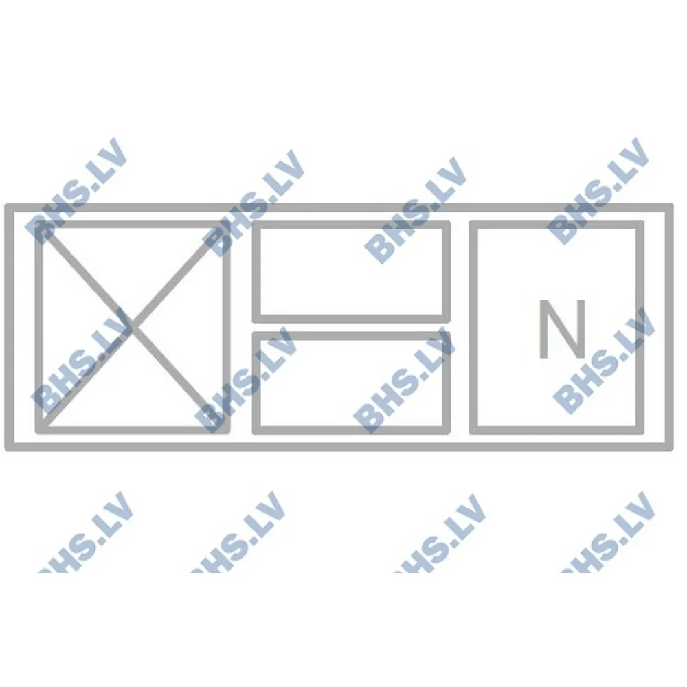Compteur de refroidissement bas avec tiroir neutre 1400 mm P125