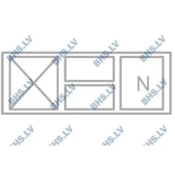 Compteur de refroidissement bas avec tiroir neutre 1400 mm P125