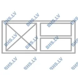 Compteur de refroidissement bas 900 mm P125