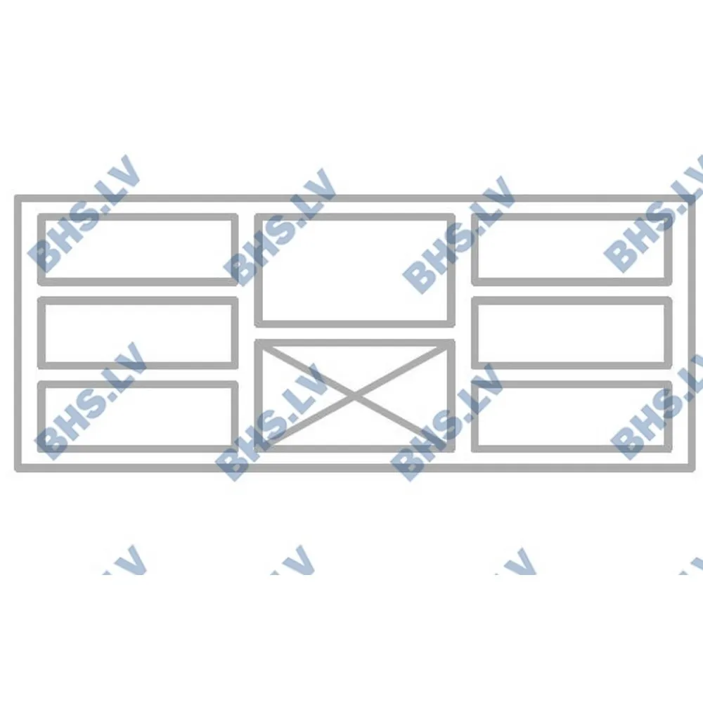 Comptoir de congélation avec plateau en granit M222 1300 mm