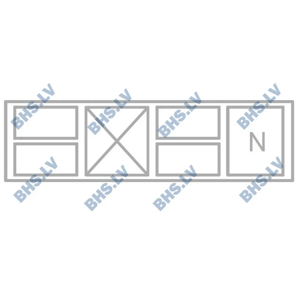 Compteur de refroidissement bas avec tiroir neutre 1600 mm P226