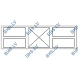Compteur de refroidissement bas 1300 mm P226