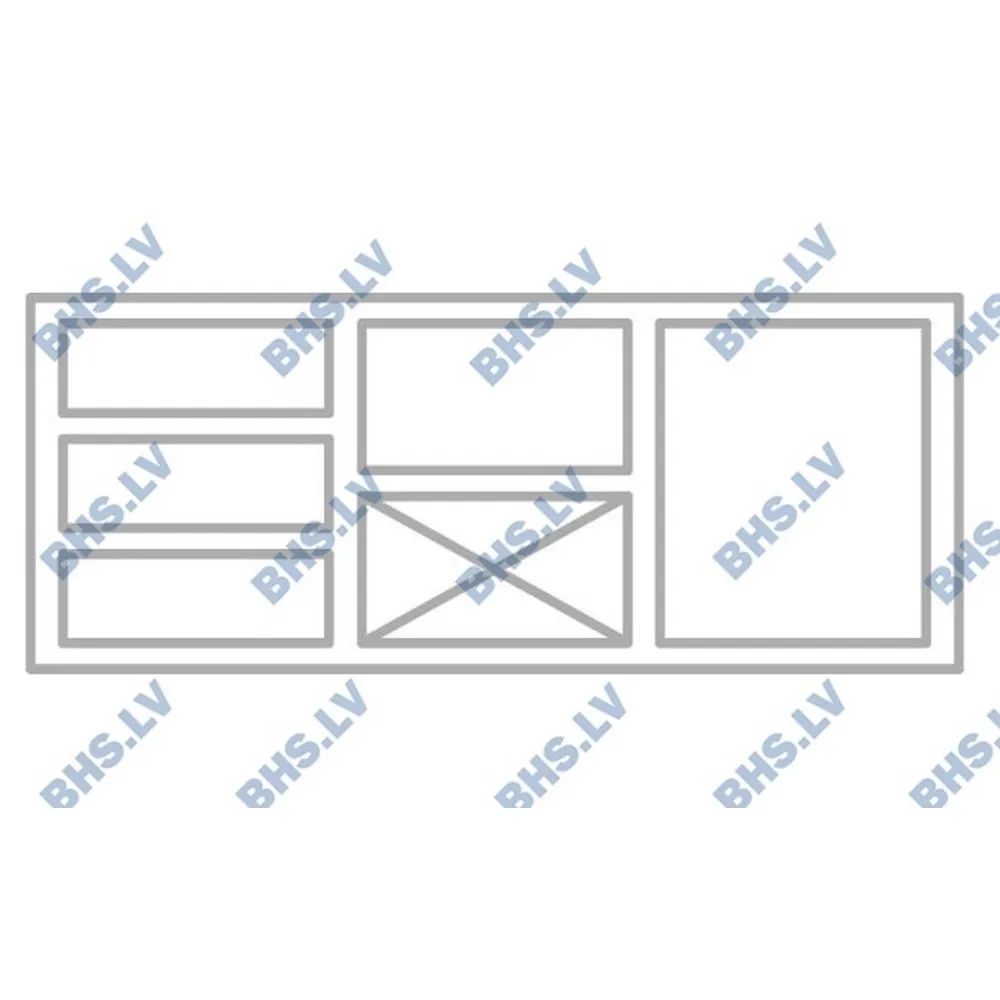 Comptoir de congélation avec mécanisme de levage M240 1500 mm