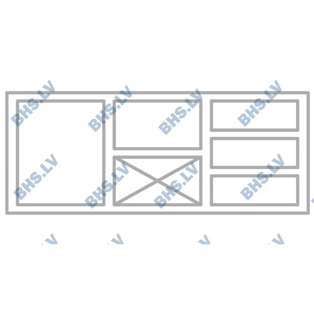 Comptoir saladette P240 1300 mm