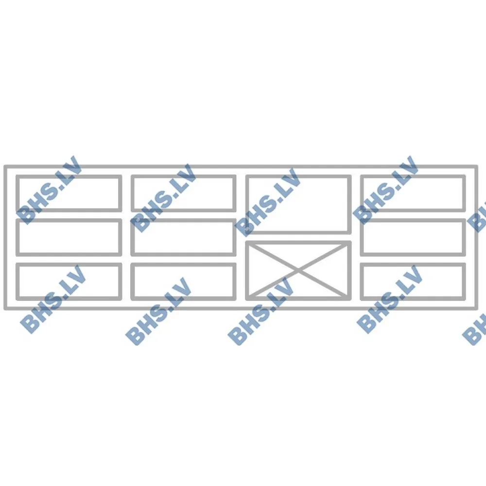 Comptoir de refroidissement avec plateau en granite 1720 mm P323