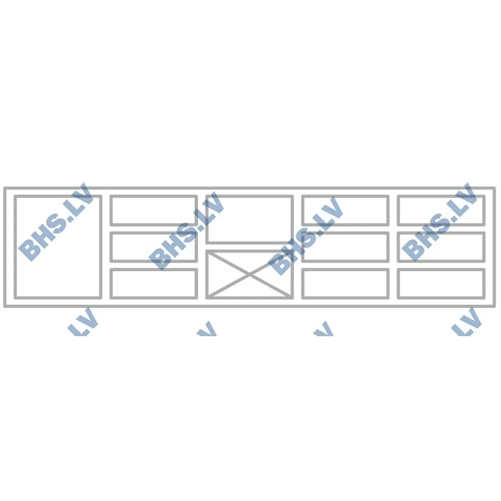 Comptoir de refroidissement avec plateau en granit 2130 mm P448