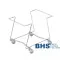 Empileur métallique pour paniers roulants RB32 L - Shopping Basket RB32L6432