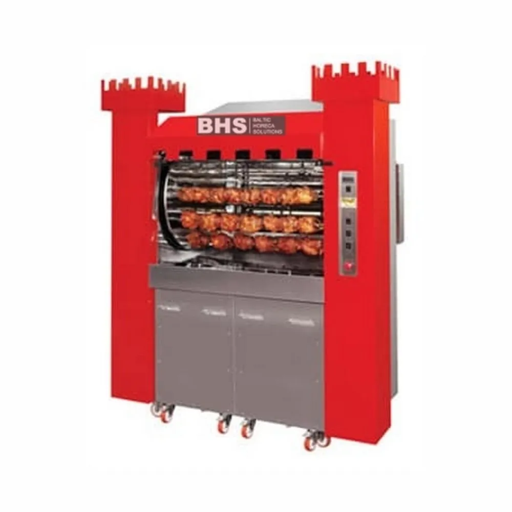 Gril à poulet au feu de bois 126P-TORRE combinato