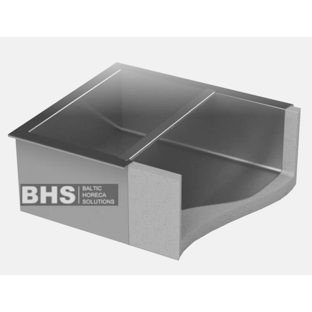 Bassin froid 2 GN1 / 1 740 mm