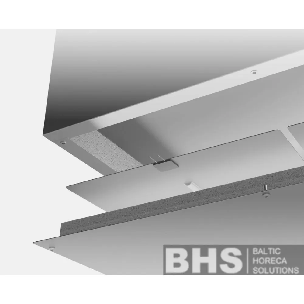 Vasque bain marie à encastrer  2074 mm