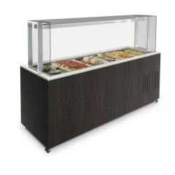 Vitrine chaude 6-1/1, +30/+80