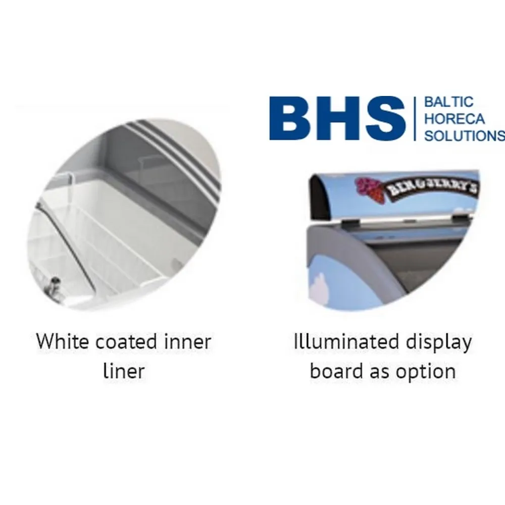 Congélateur de crème glacée NIC 138 l