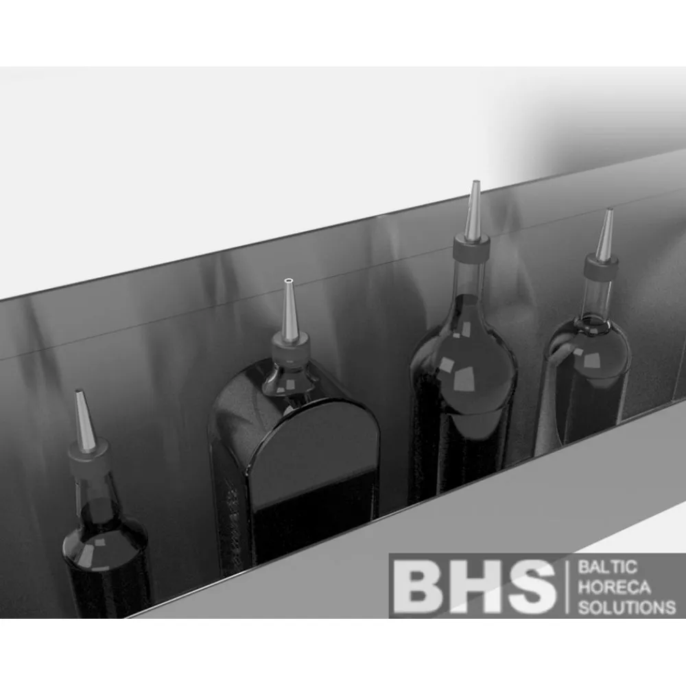 Pudeļu plaukts montējams 1000