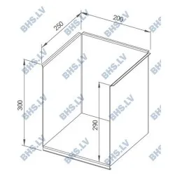 Tablette soudée pour mixeur