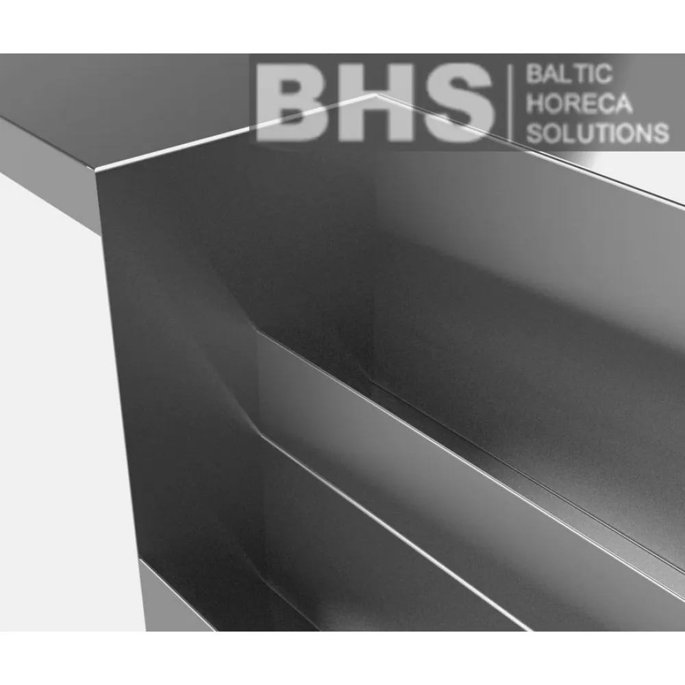 Dubultais pudeļu plaukts metināts 1000