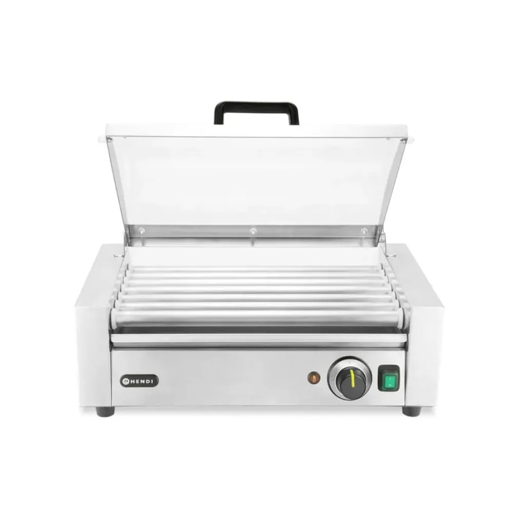 Grill à hot-dogs HENDI 1 zone - 7 rouleaux 268636